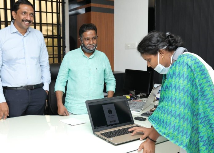  Official launching of personal website by Ramya Haridas MP.